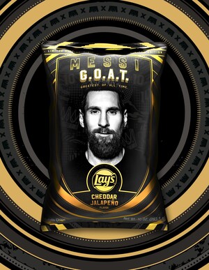 SOCCER'S G.O.A.T. DEBUTS LIMITED-EDITION LAY'S® G.O.A.T CHEESE FLAVOR SERIES