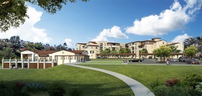 A rendering of Everliegh San Clemente which is the first luxury active adult community in the city.