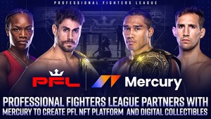 Professional Fighters League Partners With Mercury To Create PFL NFT Platform And Digital Collectibles