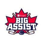 Kruger Big Assist Awards $200,000 to Deserving Canadian Minor Hockey Associations
