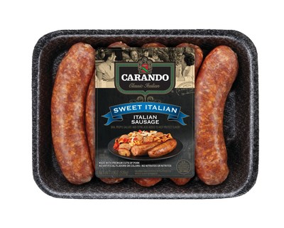 Carando’s New Sweet Italian Dinner Links Join Brand’s Extensive Line-Up of Sausages