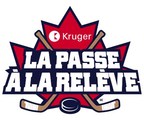 Le programme La passe à la relève de Kruger attribue 200 000 $ à des associations canadiennes de hockey mineur bénéficiaires