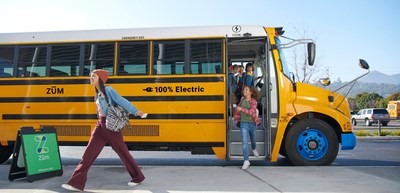 Zum Rolls Out First Electric School Buses For Oakland Unified And San ...