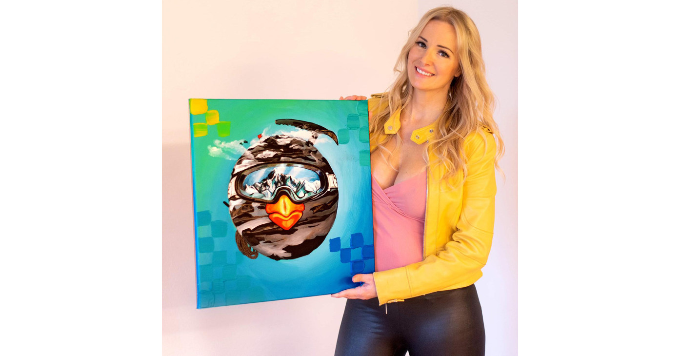 Hatchlingz inc. and artist Marie Plosj&ouml; combine to take rare NFT art to the top of Mount Everest