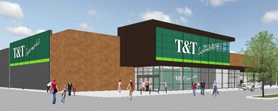 The fourth T&T Supermarkets store coming to Calgary in December 2022. (CNW Group/Loblaw Companies Limited)