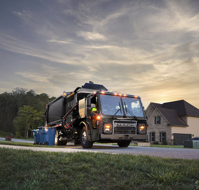 Mack Trucks announced today that its next generation Mack® LR Electric battery-electric vehicle (BEV) is now available for order. (PRNewsfoto/Mack Trucks)