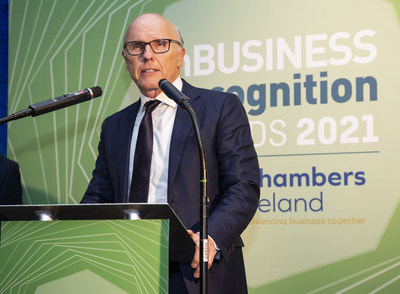 David McCourt wins Businessman of the Year at Chambers Ireland Recognition Awards