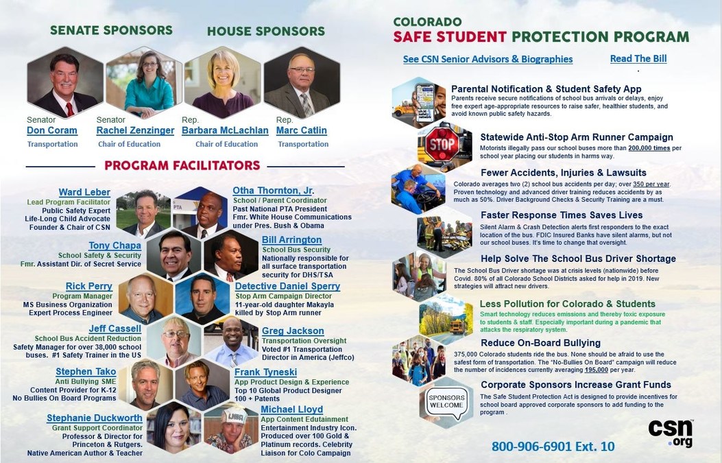Four Colorado Lawmakers Win 2022 Safe Student Protection Awards From Child Safety Network™ - Vimarsana News