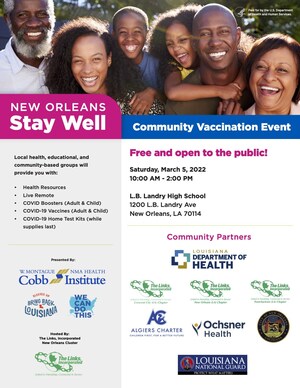 Pop Up COVID-19 Booster Event Aims to make Third Shots More Accessible to Blacks in New Orleans