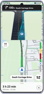 Petal Maps:Lane Guidance