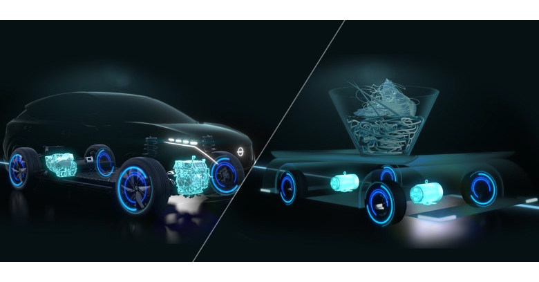 La technologie e-4ORCE de Nissan sert parfaitement un bol de ramen