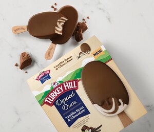 TURKEY HILL INTRODUCES ALL-NEW DIPPED DUOS™ PREMIUM ICE CREAM BARS