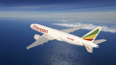 Boeing and Ethiopian Airlines announced the signing of a Memorandum of Understanding with the intent to purchase five 777-8 Freighters, the industry's newest, most capable and most fuel-efficient twin-engine freighter. (Image credit: Boeing)