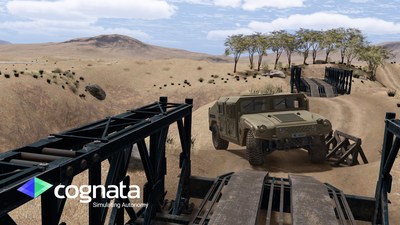 Cognata Solutions simulation platform provides advanced military simulation solutions - including multiple unique army assets, Thermal camera (IR) sensor simulation, obstacles course, advanced vehicle physics, analytics and more.