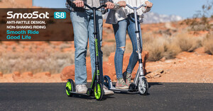 Smoosat's New S8 Kick Scooter with Anti-Rattle Design Creates a "Smooth Ride, Good Life" Smoosat's New S8 Kick Scooter with Anti-Rattle Design Creates a "Smooth Ride, Good Life"