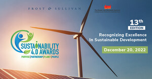 Frost &amp; Sullivan and TERI to Recognize Indian Organizations Embedding Sustainability with Economic Value Creation at its Sustainability 4.0 Awards 2022
