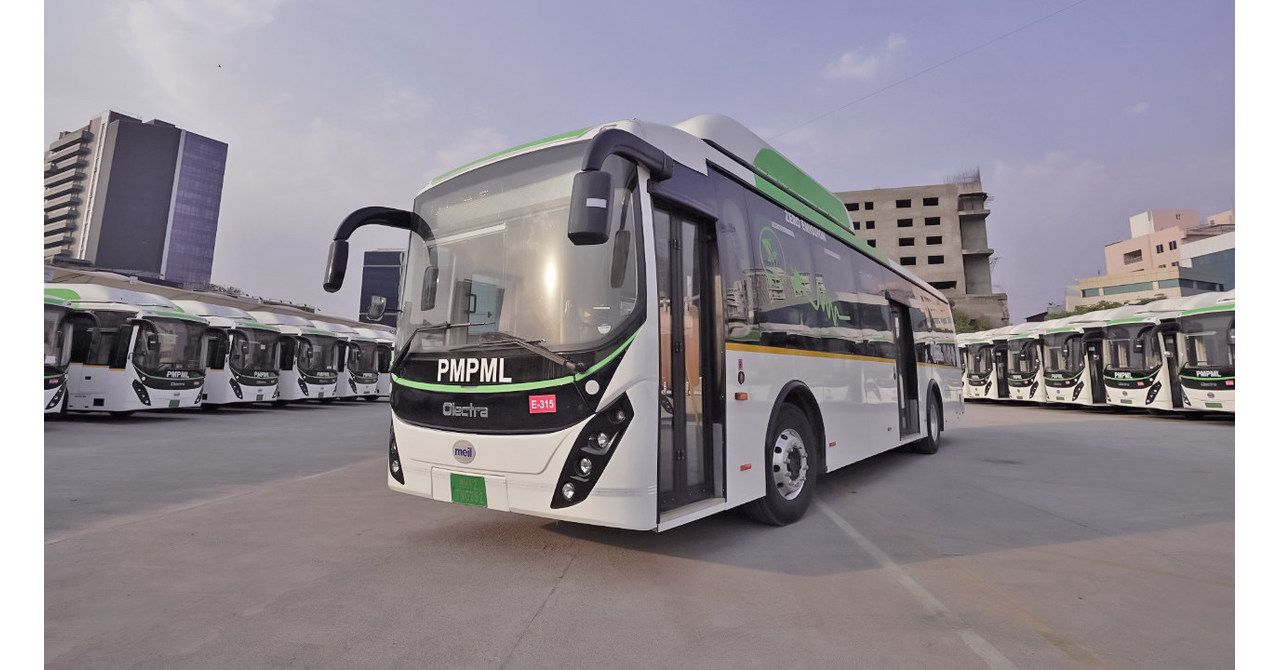 OLECTRA One of India's largest electric bus fleet Operator adds 150