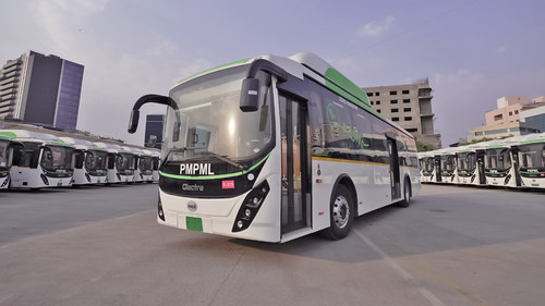 OLECTRA: India's largest electric bus fleet Operator adds 150 more Electric Bus fleet in Pune
