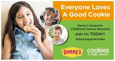 Denny's partners with Cookies for Kid's Cancer