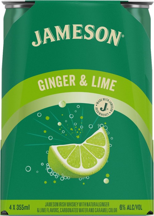 Jameson Ginger & Lime 4-Pack