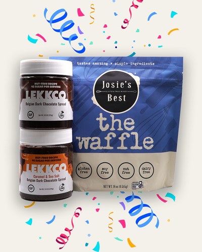 Lekkco & Josie's Best Ultimate Allergen Free Breakfast Bundle. Limited time offer for Women's History Month!