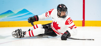 Liam Hickey et de l'quipe de parahockey sur glace retour avec un match opposant le Canada  la Core du Sud. PHOTO: Comit paralympique canadien (Groupe CNW/Canadian Paralympic Committee (Sponsorships))