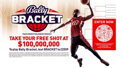Promotional graphic for Bally Bracket