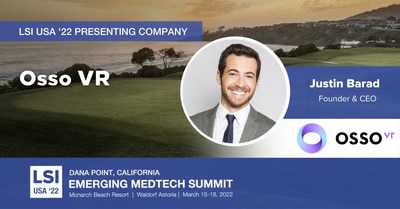 Osso VR, a validated virtual reality (VR) surgical training and assessment platform, returns to the life science industry’s top investor summit.