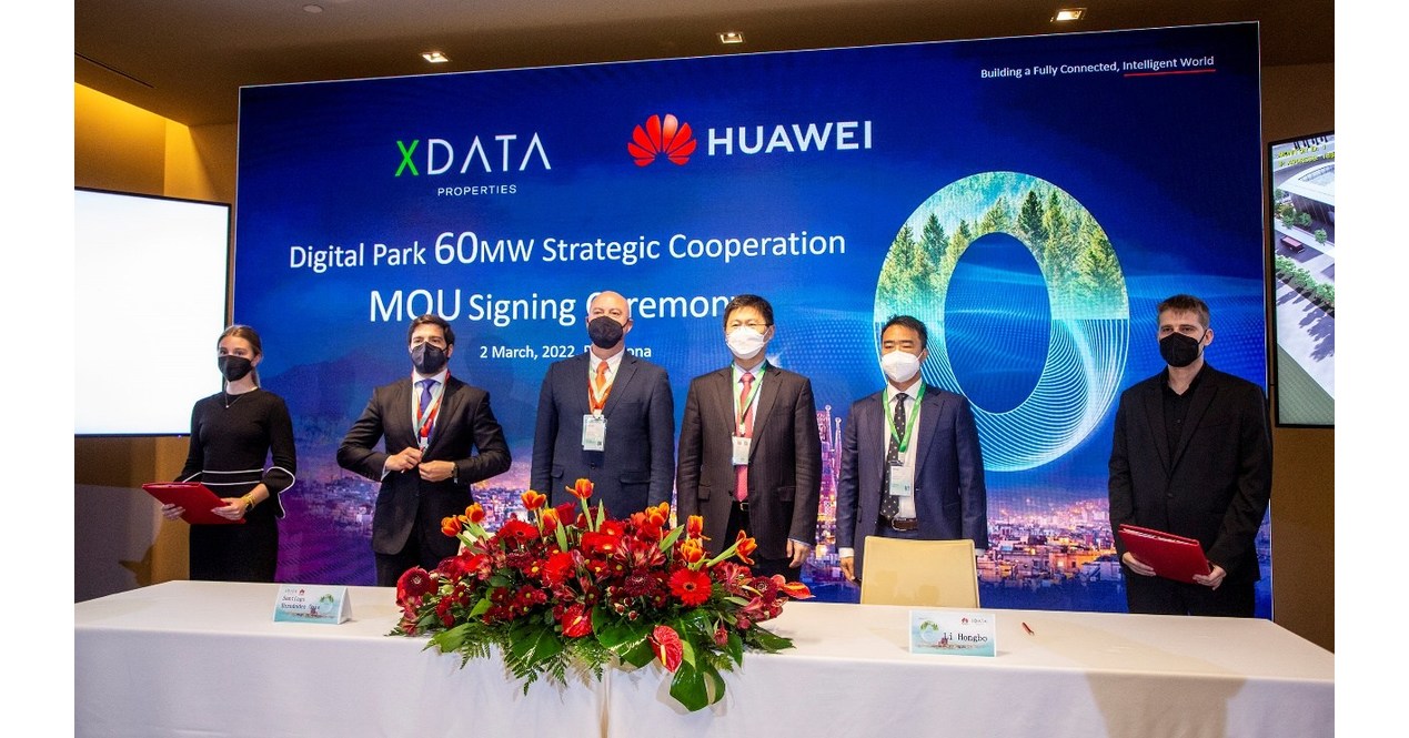 Huawei und XData unterzeichnen eine Vereinbarung zur F&ouml;rderung der Rechenzentrumsbranche