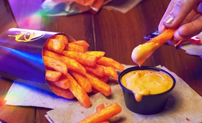 For the love of Nacho Fries, Taco Bells #1 best selling limited-time offering is back. A fan-favorite menu item like this deserves a fan-first celebration to match, which is why Taco Bell is giving fans plenty of ways to dip into the nacho cheesy sauce goodness.