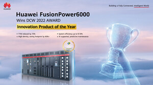 FusionPower6000 von Huawei gewinnt Preis für innovatives Produkt auf der Data Centre World 2022