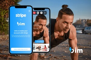 bim lance la première solution Fintech pour les coachs sportifs en ligne au sein de son réseau de salles de gym virtuelles