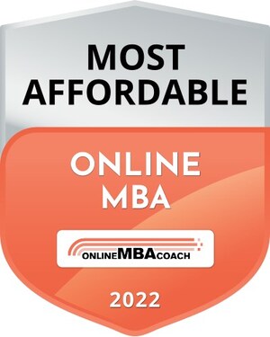 Online MBA Coach Publishes Ranking of 100 Most Affordable Online MBA Programs for 2022