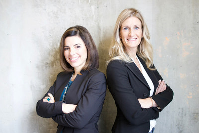 iRestify Co-Founders Erifili Morfidis (left) and Charlotte Gummesson (right)
