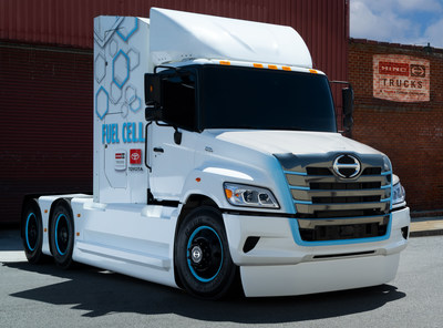 Hino Trucks XL 8 Fuel Cell Vehicle