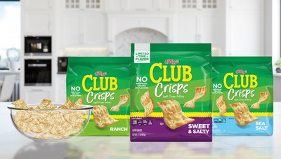 CLUB® CRISPS BRINGS SWEET AND SALTY TWIST TO FAMILY SNACKTIME