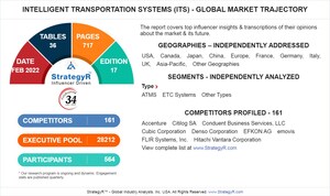 Global Intelligent Transportation Systems (ITS) Market to Reach $39.5 Billion by 2026