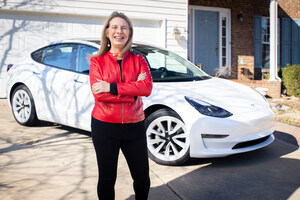 Civic Federal Credit Union Announces Tesla Winner from Gaston County; Retired City of Charlotte professional, caregiver of 98-year-old Mom