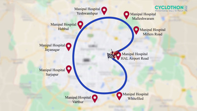 Kidney shaped image in google map