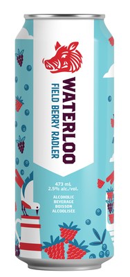 Waterloo Field Berry Radler (CNW Group/Waterloo Brewing Ltd.)