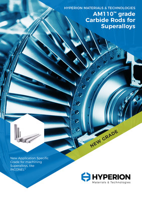 Hyperion Materials & Technologies introduces carbide grade that excels in machining superalloys