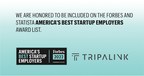 Tripalink Ranks on the Forbes America's Best Startup Employers 2022 List