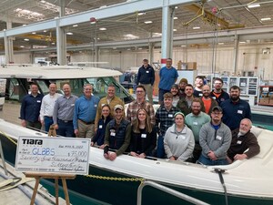 Tiara Yachts Creates Positive Waves for Great Lakes Boat Building School and Marine Industry