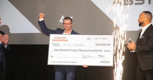 Abstrakt won a $120,000 investment from Panoramic Ventures for winning the Startup Showdown pitch competition.