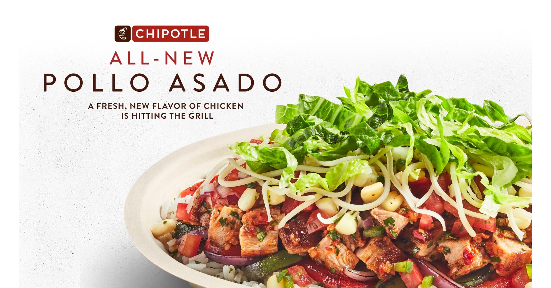 CHIPOTLE LAUNCHES POLLO ASADO IN THE . AND CANADA