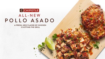 Chipotle’s first chicken menu innovation in its 29-year history, Pollo Asado’s elevated flavor profile offers a new take on your go-to order.