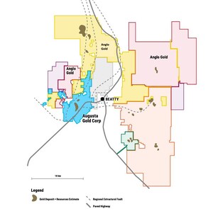AUGUSTA GOLD ANNOUNCES SIGNIFICANT RESOURCE UPDATE AT BULLFROG OF 1.2 M OZ MEASURED AND INDICATED AND 0.26 M OZ INFERRED RESOURCE