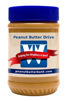 The 22nd Annual Washington Trust Peanut Butter Drive will collect jars of peanut butter in 25 branch locations and will raise funds online to benefit the Rhode Island Community Food Bank.