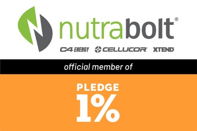 NUTRABOLT COMMITS TO GIVING BACK BY JOINING PLEDGE 1%