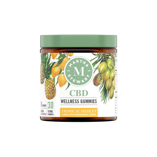 Martha Stewart CBD Tropical Medley CBD Wellness Gummies (CNW Group/Canopy Growth Corporation)
